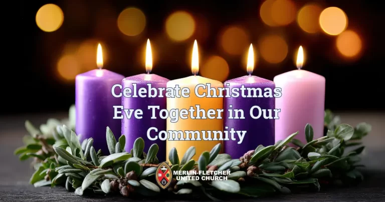 Join neighbors and friends for Christmas Eve Services at local churches.
